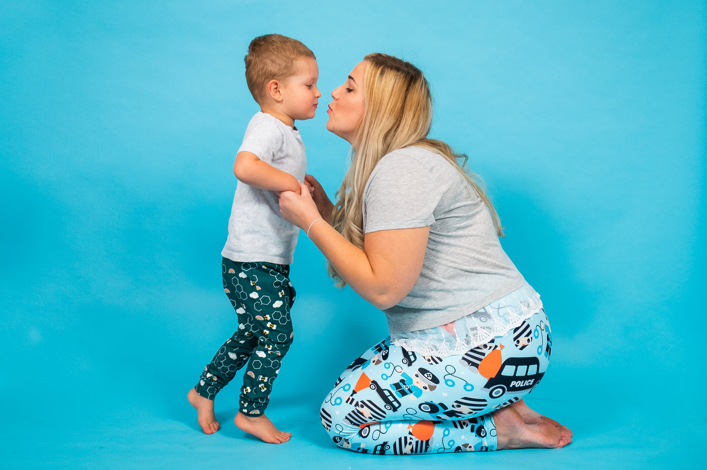 Bees & Rainbows Children's Cotton Jersey Leggings