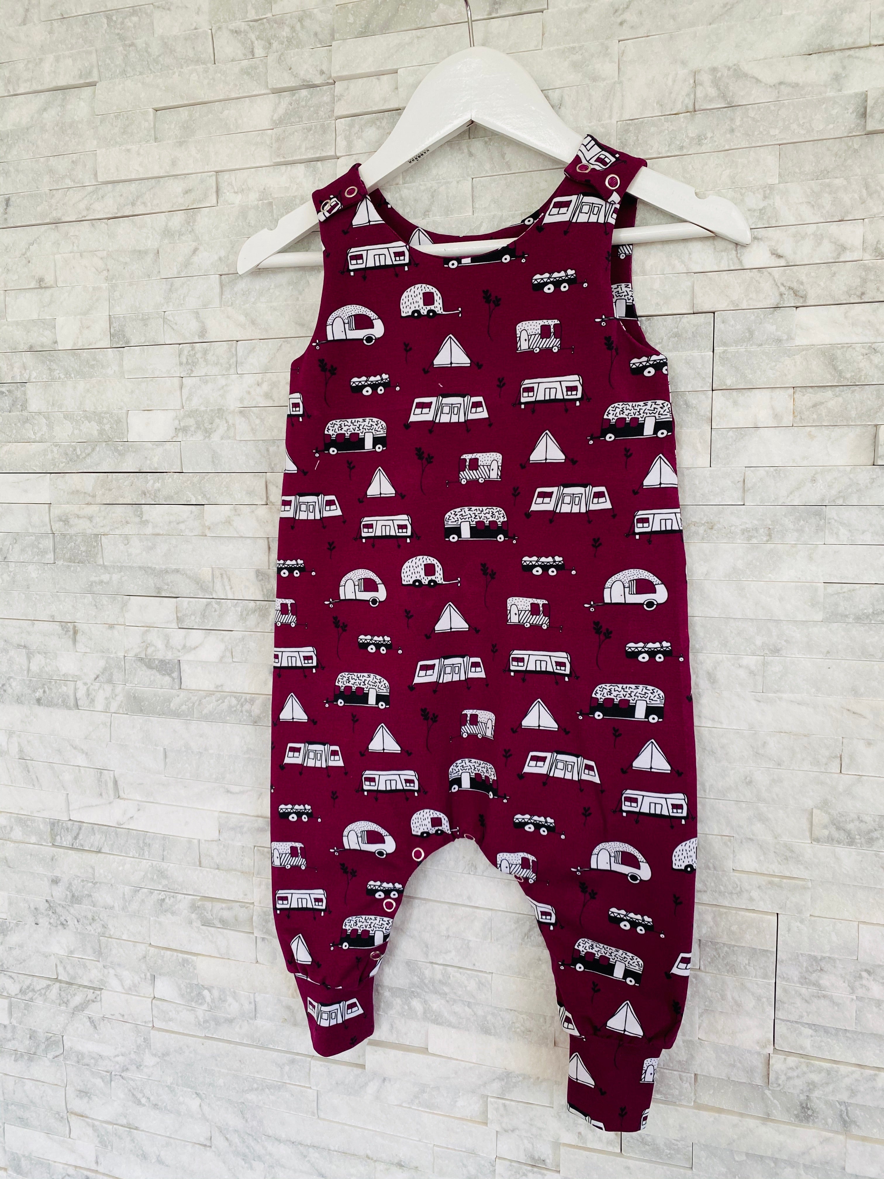 Happy Camper Dungarees