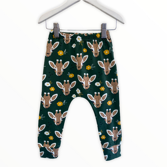 Giraffe Children's Cotton Jersey Leggings