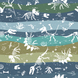 Dinosaur Bones Dungarees