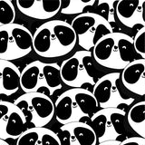 Monochrome Panda Children's Cotton Jersey Leggings