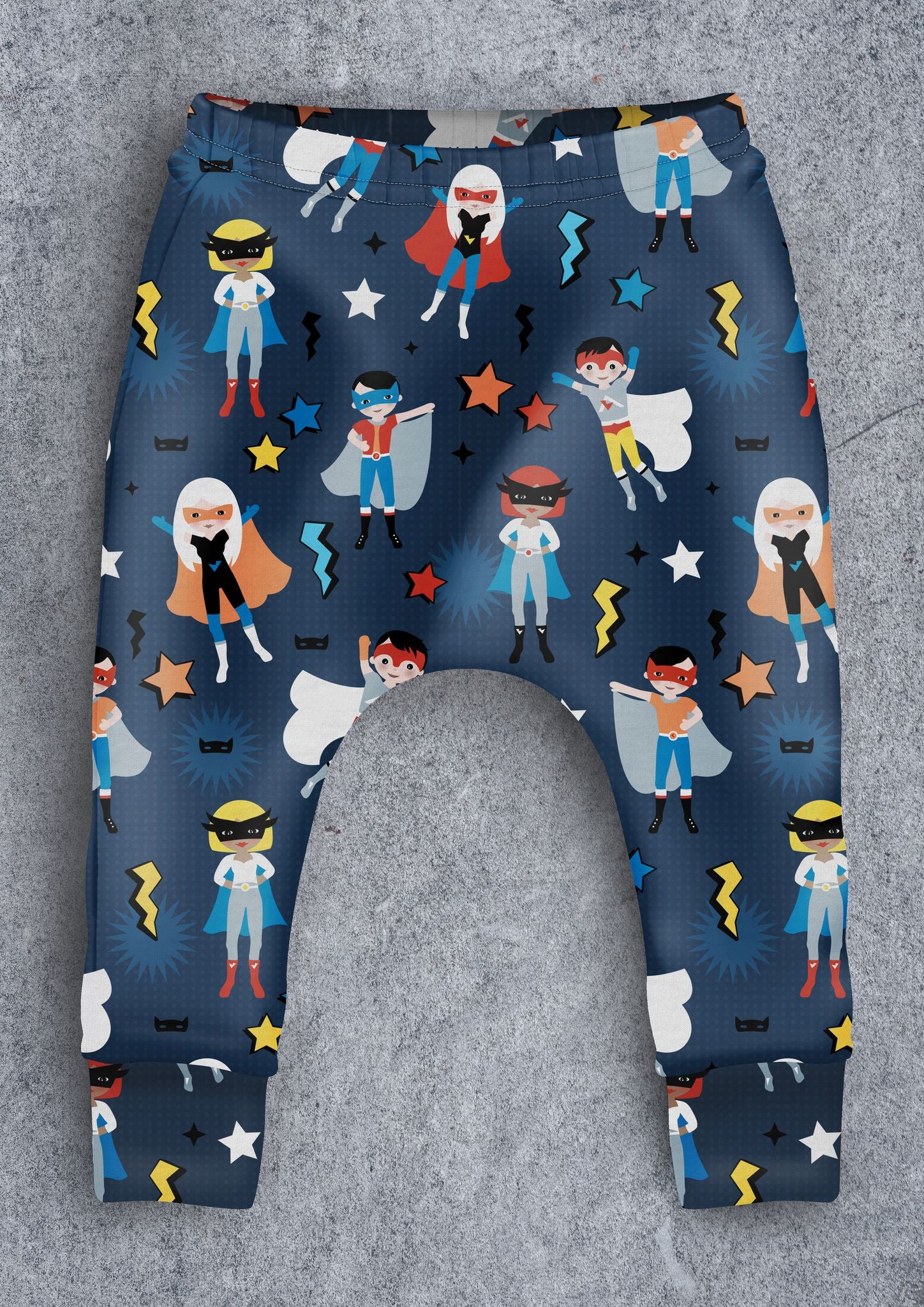 Superhero Children's Cotton Jersey Leggings
