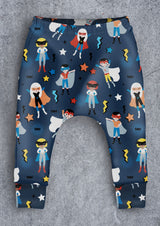 Superhero Children's Cotton Jersey Leggings