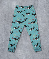 Orca/Killer Whale Children's Cotton Jersey Leggings