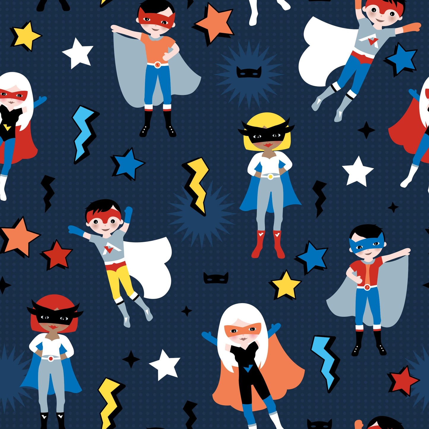 Superhero Children's Cotton Jersey Leggings